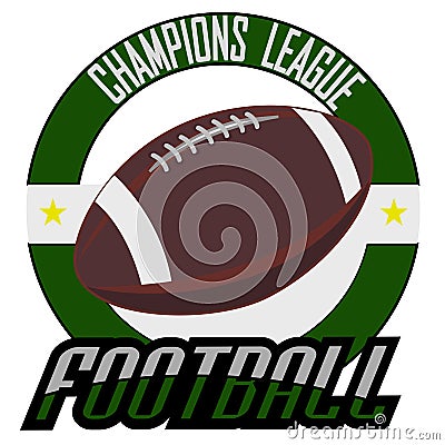 American football logos vector Vector Illustration