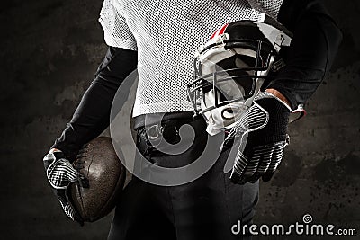 American football uniform Stock Photo