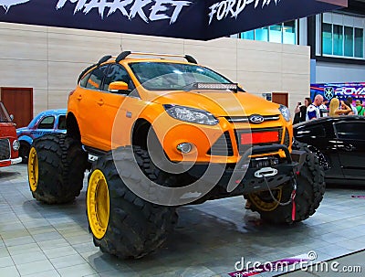 American Ford bigfoot car Editorial Stock Photo