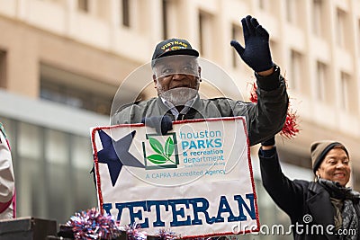 The American Heroes Parade Editorial Stock Photo