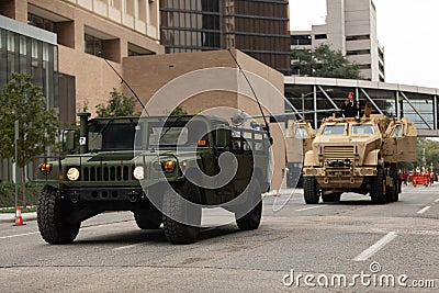 The American Heroes Parade Editorial Stock Photo