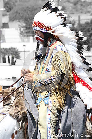 American Indian Editorial Stock Photo