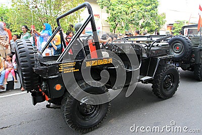 American jeep Editorial Stock Photo