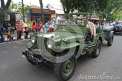 American jeep Editorial Stock Photo