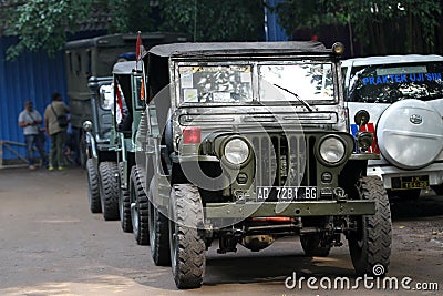 American jeep Editorial Stock Photo