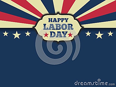 American labor day background