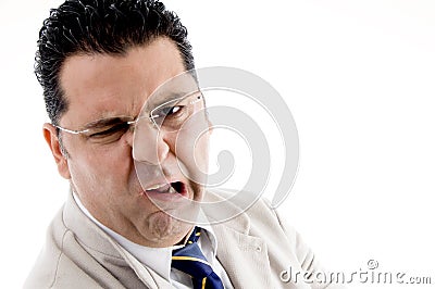 American man with facial expressions Stock Photo