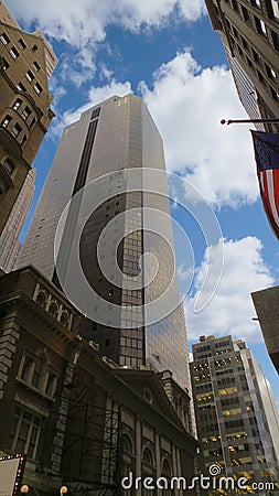American metropolis of New York City Manhattan panorama Editorial Stock Photo