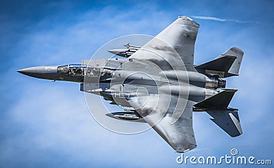 American military F15 jet aircraft Stock Photo