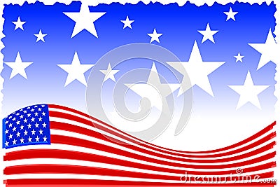American patriot background Stock Photo