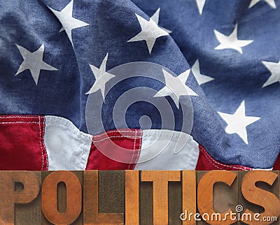 American politics Stock Photo