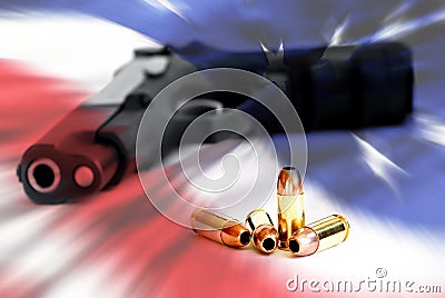 American Right to Bear Arms Stock Photo