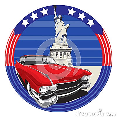 American Style II Vector Illustration