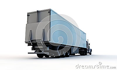 American truck Stock Photo