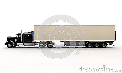 American truck Stock Photo