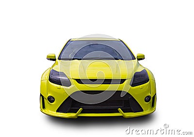 American tuning sports car Editorial Stock Photo