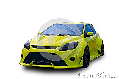 American tuning sports car Editorial Stock Photo