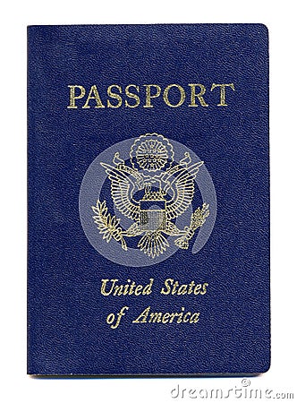 American Or United States Passport Royalty Free Stock Photography