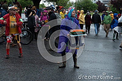 American Visionary Arts Museum Kinetic Sculpture Race Editorial Stock Photo