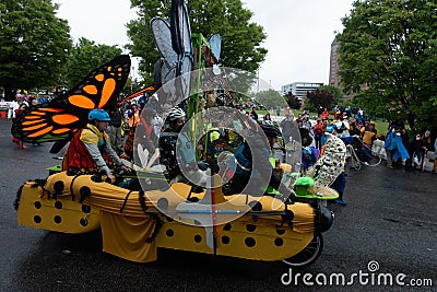 American Visionary Arts Museum Kinetic Sculpture Race Editorial Stock Photo