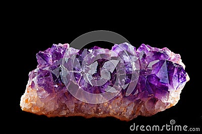 Amethyst Stock Photo