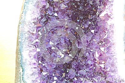 Amethyst Druse Stock Photo