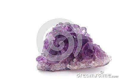 Amethyst quartz Stock Photo