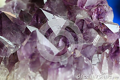 amethyst violet background Stock Photo