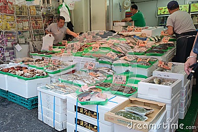 Ameyoko market Editorial Stock Photo