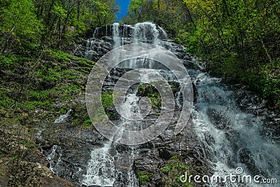 Amicalola falls north Georgia mountains Stock Photo