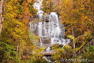 Amicalola Falls, Georgia, USA Stock Photo