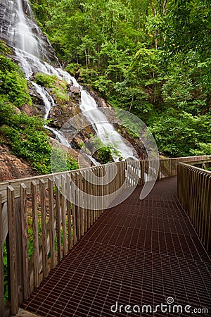 Amicalola Waterfall Stock Photo