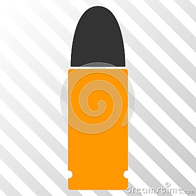 Ammo Bullet Vector EPS Icon Vector Illustration