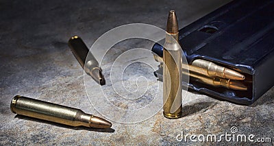 Ammunition Stock Photo