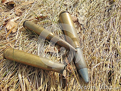 Ammunition from World War 2 Stock Photo