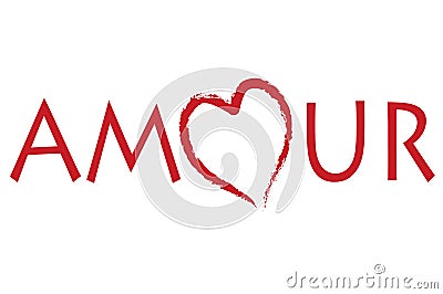 Amour Vector Illustration