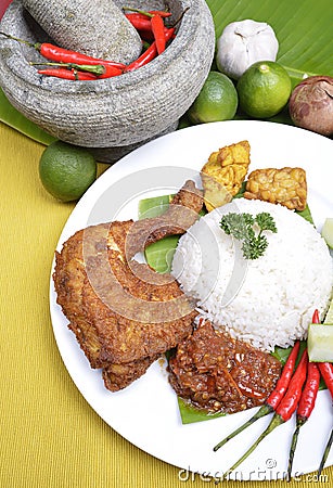 Amous traditional Malay Food Stock Photo
