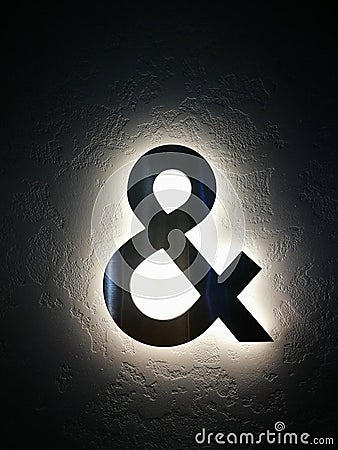 The ampersand, also known as the and sign, is the logogram &, representing the conjunction 