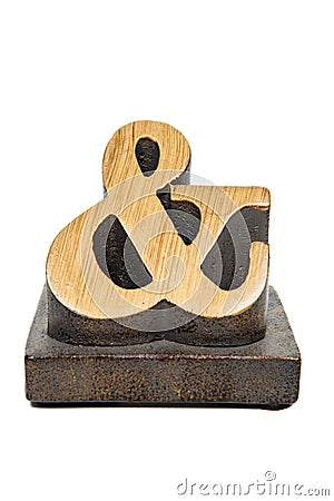 Ampersand Stock Photo