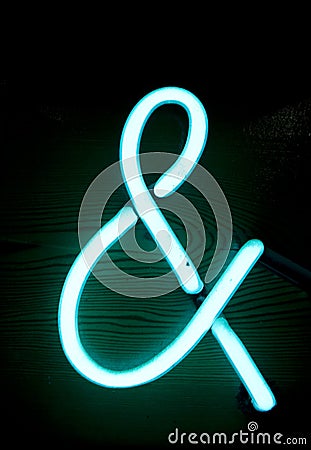 Ampersand sign Stock Photo