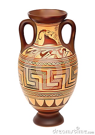 Amphora Vector Illustration