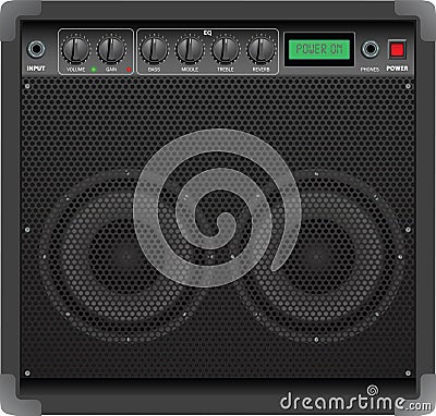 Amplifier Vector Illustration