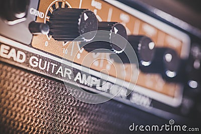 Amplifier Stock Photo