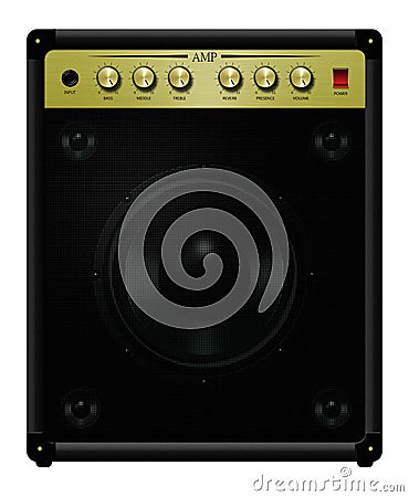 Amplifier Eleven Stock Photo