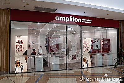 Amplifon Hearing Aid store in Mackay. Editorial Stock Photo