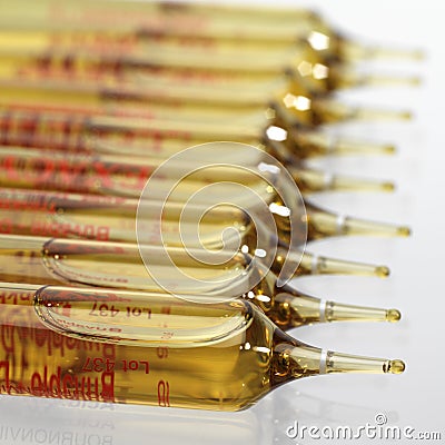 Ampoule (medicine) Stock Photo