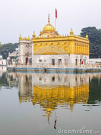 Beautiful architecture of Shri Durgiana Mandir Editorial Stock Photo