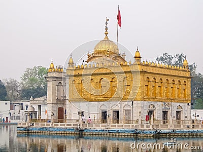 Beautiful architecture of Shri Durgiana Mandir Editorial Stock Photo