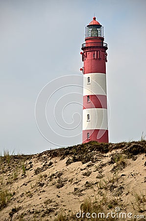 Amrum lighthouse Stock Photo