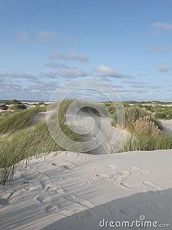 Amrum beach Stock Photo